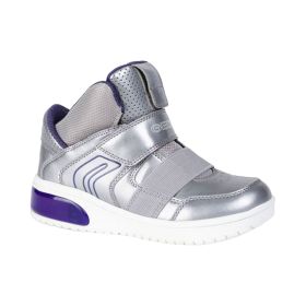 GEOX JR XLED GIRL TRAINERS