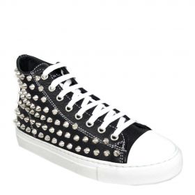 retro GIENCHI SPIKED TRAINERS 