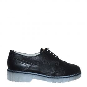 GISEL MOIRE LACE UP SHOES