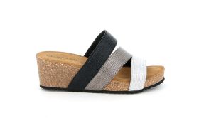 GRUNLAND ERSI WEDGE SANDALS