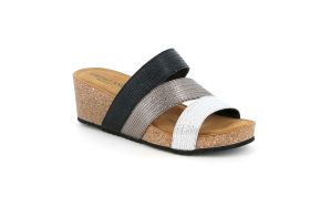 GRUNLAND ERSI WEDGE SANDALS