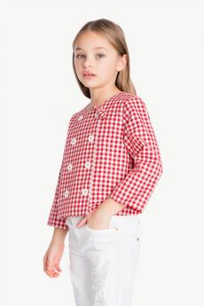 retro TWINSET GINGHAM JACKET