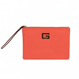 GUESS LOGO CLUTCH BAG 