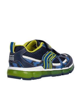 retro GEOX JR ANDROID BOY TRAINERS 