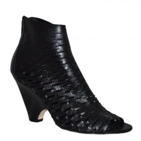 retro JFK ANKLE BOOTS OPEN TOE