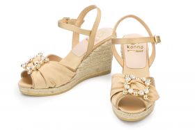 retro KANNA WEDGE SANDALS