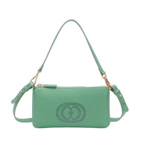 LA CARRIE BAG DRILLED LOGO MINI BORSA A SPALLA 