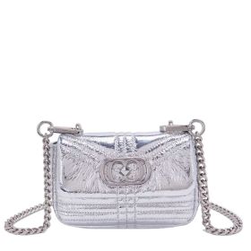 LA CARRIE BAG MINI SHINY SHOULDER BAG