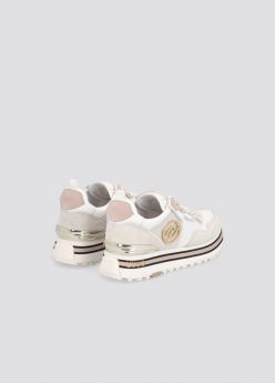 Liu-Jo Sneakers Liu-Jo Donna 2022 Bianche Platform 3cm Scarpe Lacci Su-  CommercioVirtuoso.it