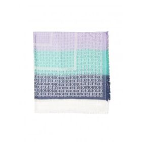 LIU JO FOULARD SQUARE JACQUARD MONOGRAM