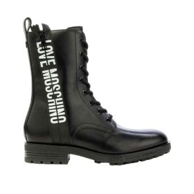 LOVE MOSCHINO COMBAT BOOTS