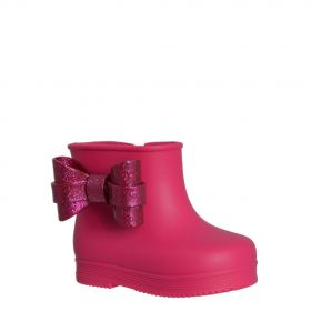 retro MINI MELISSA BOW RUBBER RAIN BOOTS