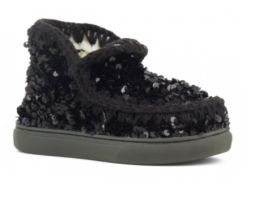 MOU SUMMER ESKIMO SEQUINS TONE ON TONE SNEAKERS