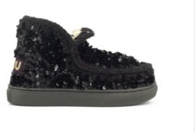 MOU SUMMER ESKIMO SEQUINS TONE ON TONE SNEAKERS