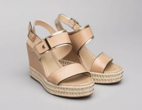 NEROGIARDINI SANDALS WEDGE