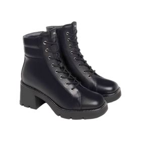 NEROGIARDINI LACE UP BOOTS