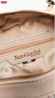 NEROGIARDINI BORSA A MANO