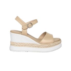 NEROGIARDINI WEDGE SANDALS