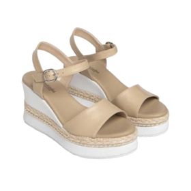 NEROGIARDINI WEDGE SANDALS