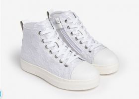 NEROGIARDINI JUNIOR SNEAKERS ALTA 