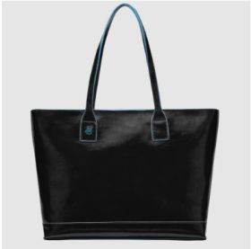 PIQUADRO BLUE SQUARE SHOPPING BAG 