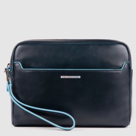 PIQUADRO BLUE SQUARE POCHETTE