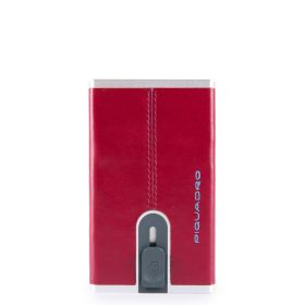 PIQUADRO BLUE SQUARE CARD HOLDER