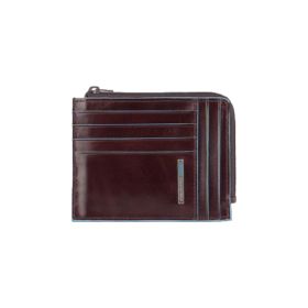 PIQUADRO BLUE SQUARE CARD HOLDER