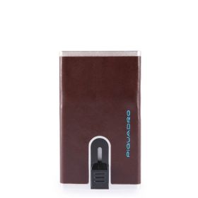 PIQUADRO BLUE SQUARE CARD HOLDER