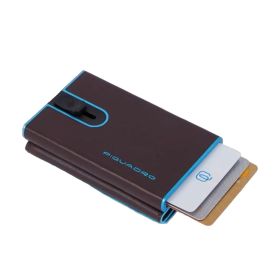 PIQUADRO BLUE SQUARE CARD HOLDER