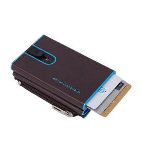 PIQUADRO BLUE SQUARE CARD HOLDER