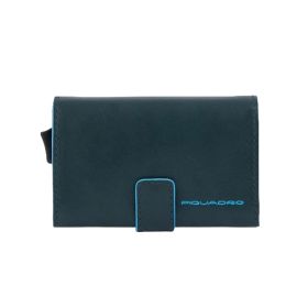 PIQUADRO BLUE SQUARE CARD HOLDER