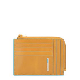 PIQUADRO PURSE BLUE SQUARE