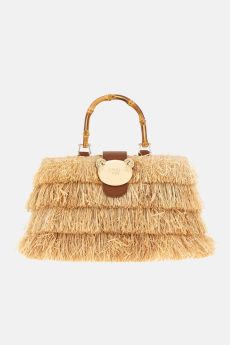 RUE MADAM PARIS RIAD FRINGES BASKET