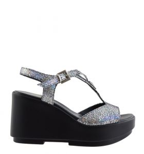 JEANNOT WEDGE SANDALS 