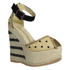 retro ESPADRILLES SANDALI GUEST BON BON