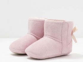 Scarpine Neonata In Tessuto Con Calzino E Antiscivolo | Calze Collant