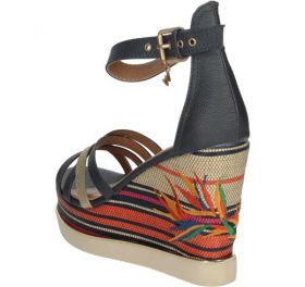 retro WRANGLER WEDGE SANDALS 