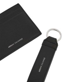 ARMANI EXCHANGE SET PORTACARTE E PORTACHIAVI