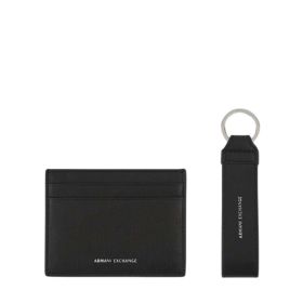 ARMANI EXCHANGE SET PORTACARTE E PORTACHIAVI
