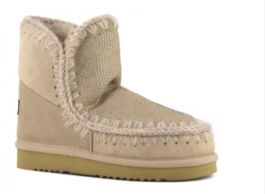 Mou Stivali da neve Eskimo 18 Glitter Logo FW101050A Marrone