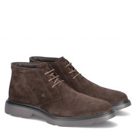 Hogan polacchine stivaletti scarpe uomo camoscio nuovo h209 dress x derby -  Stileo.it