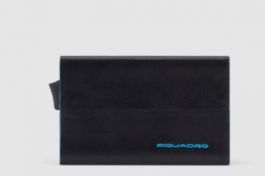 Piquadro - Portafoglio uomo in pelle tascabile con protezione RFID .co
