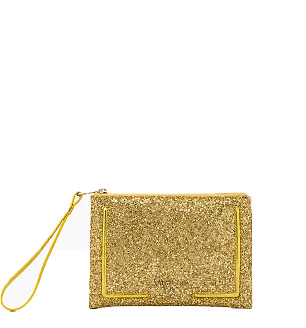 Patrizia pepe pochette glitterata