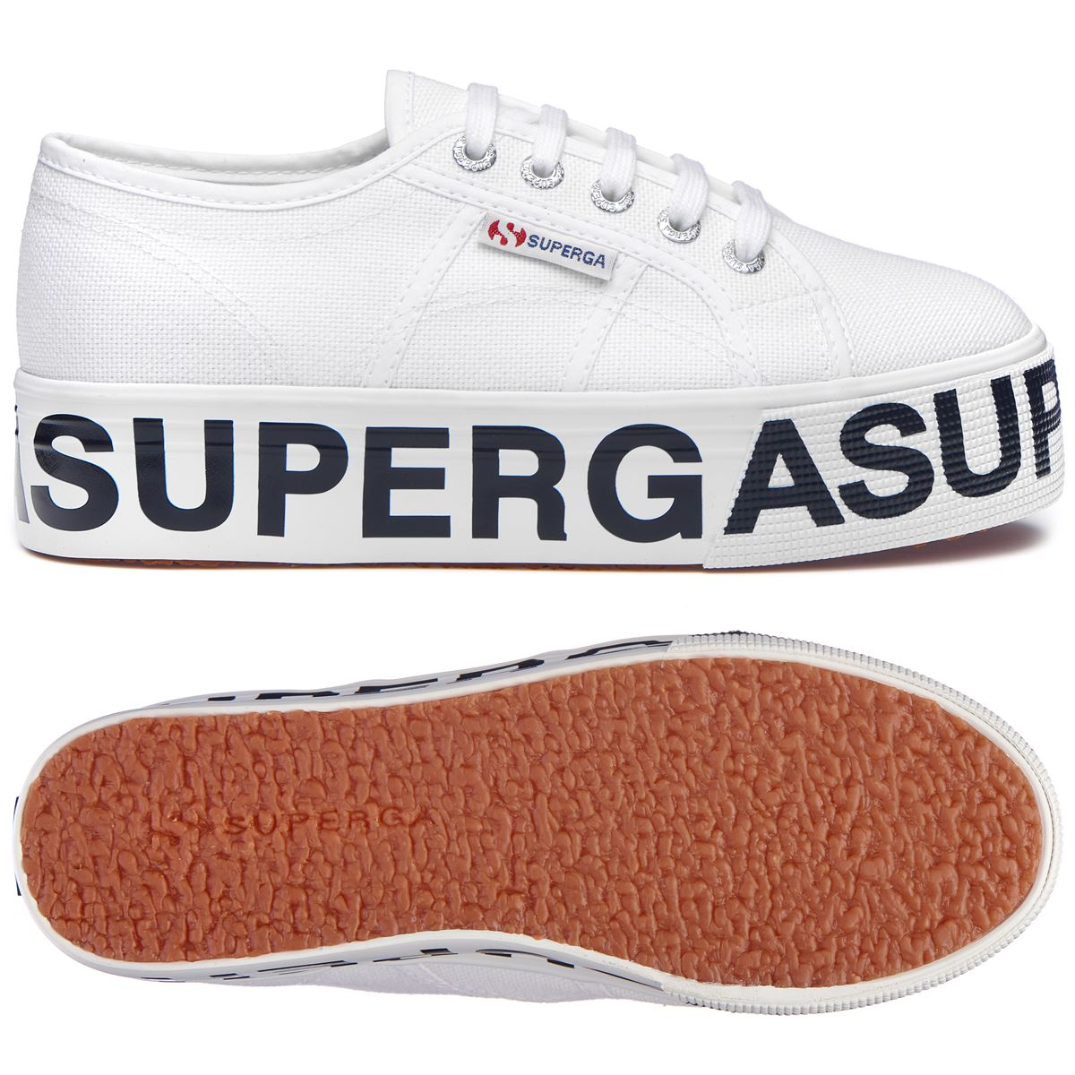 Superga sneakers cotw outsole lettering