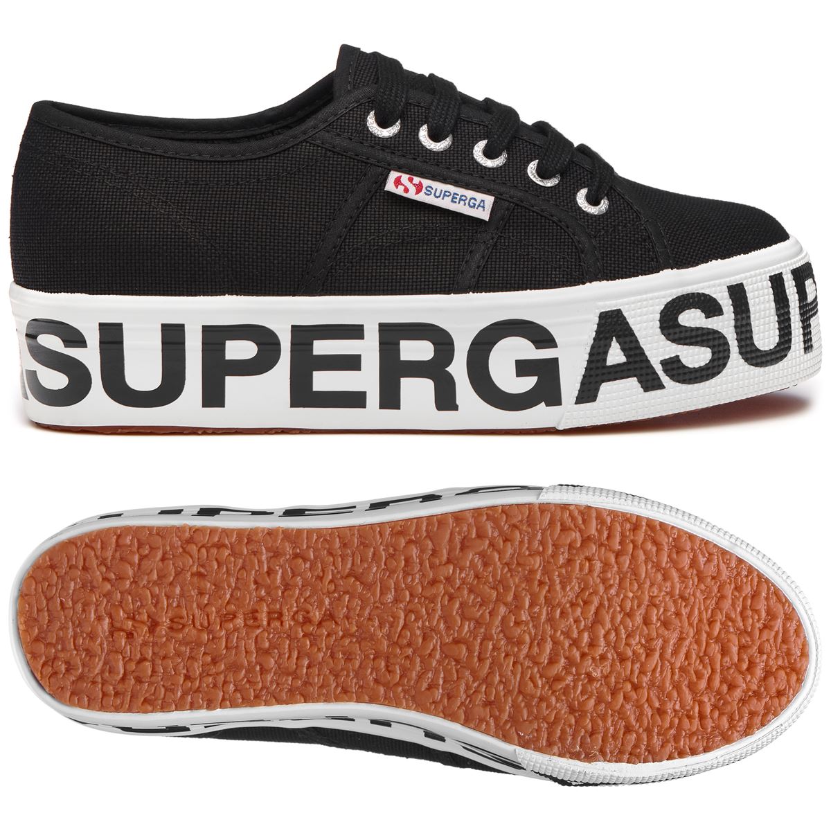 Superga sneakers cotw outsole lettering
